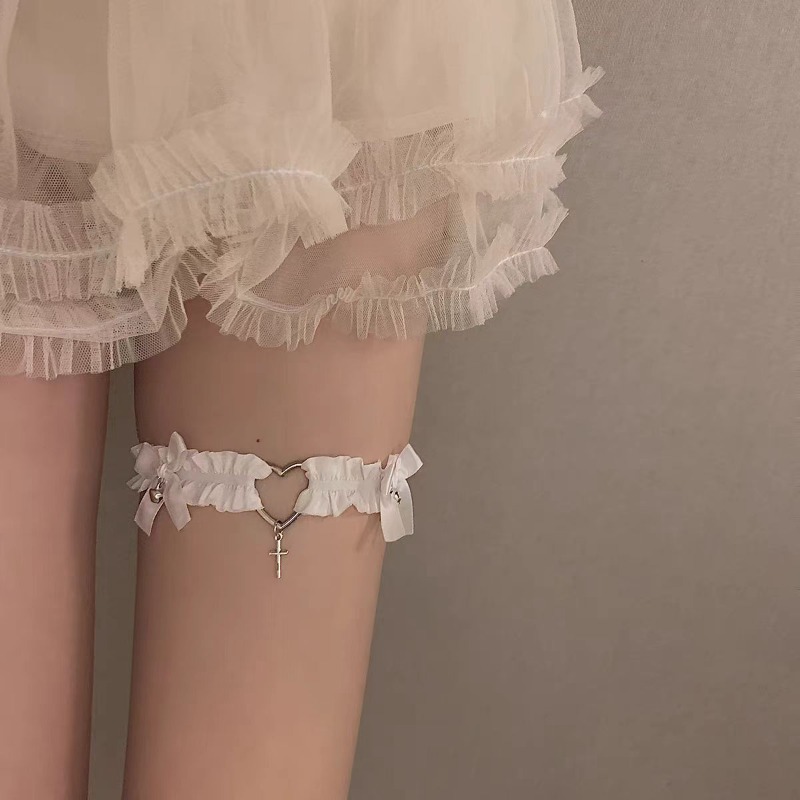 Gothic Kant Jarretellegordel H - Garter Belt Set recensie en prijs