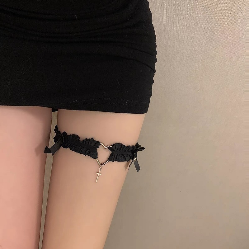 Gothic Kant Jarretellegordel H - Garter Belt Set recensie en prijs