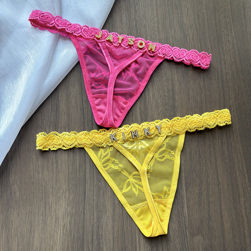 Aangepaste Thong slipje naam C - Thong Bikini Women recensie en prijs